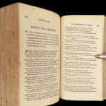The Works of Pindar, Thomson, and Young – 1816 | Beautiful Vellum Display, 6 volumes