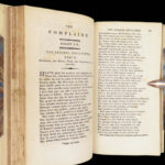 The Works of Pindar, Thomson, and Young – 1816 | Beautiful Vellum Display, 6 volumes