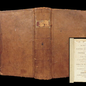 Acts Passed at the Fifth Congress – United States – 1797 | First Edition