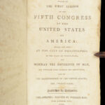 Acts Passed at the Fifth Congress – United States – 1797 | First Edition