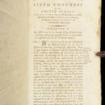 Acts Passed at the Fifth Congress – United States – 1797 | First Edition