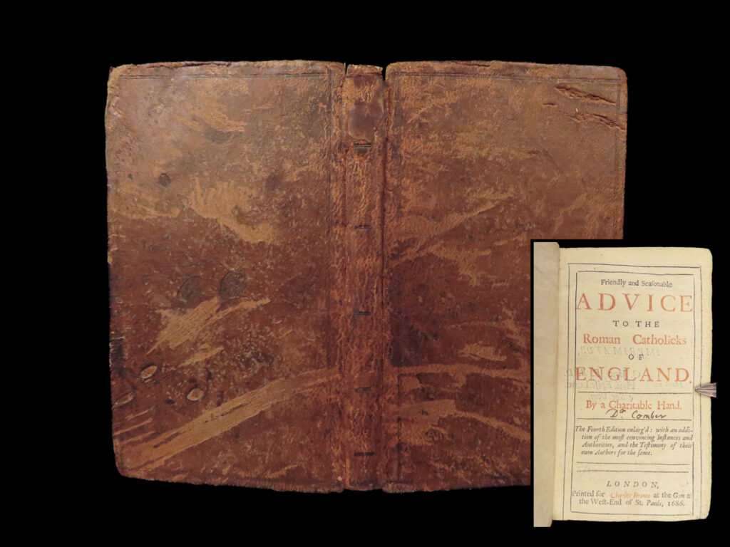 Advice to the roman catholicks – thomas comber – 1686 | anti-catholic treatise | thomas comber’s friendly and seasonable advice to the roman catholicks of england (london, 1686), challenges catholic authority through scriptural and patristic arguments within anglican tradition.