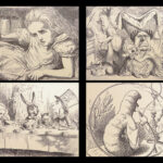1878 Alice in Wonderland Lewis Carroll Tenniel Illustrated Fantasy Classic