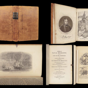 American Naval Biography – John Frost – 1844 | First Edition, Illustrated