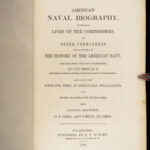 American Naval Biography – John Frost – 1844 | First Edition, Illustrated