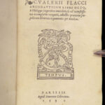 Argonauticon | Valerius Flaccus, 1532 – Jason & Argonauts, Golden Fleece