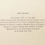 Atlas Shrugged – Ayn Rand – 1957 | First Edition, First Printing