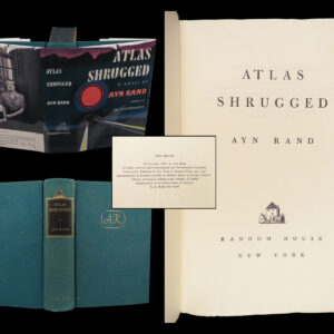 Atlas Shrugged – Ayn Rand – 1957 | First Edition, First Printing