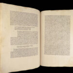 De civitate dei – Augustine of Hippo – 1474 | First Edition Incunable, Rome Printing