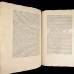De civitate dei – Augustine of Hippo – 1474 | First Edition Incunable, Rome Printing