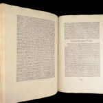 De civitate dei – Augustine of Hippo – 1474 | First Edition Incunable, Rome Printing