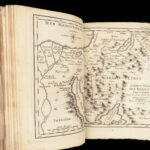 Collection of Bible Illustrations – French – ca.1775 | Leather Binding, Maps & Plates