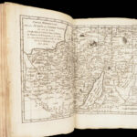Collection of Bible Illustrations – French – ca.1775 | Leather Binding, Maps & Plates