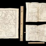 Collection of Bible Illustrations – French – ca.1775 | Leather Binding, Maps & Plates
