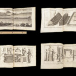 Collection of Bible Illustrations – French – ca.1775 | Leather Binding, Maps & Plates