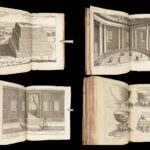 Collection of Bible Illustrations – French – ca.1775 | Leather Binding, Maps & Plates