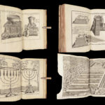 Collection of Bible Illustrations – French – ca.1775 | Leather Binding, Maps & Plates