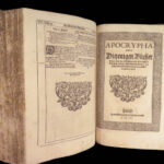 Biblia – Heilige Schrfit, 1667 | German Language | Enormous Zurich Bible