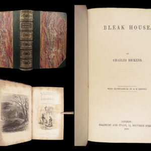 Bleak House – Charles Dickens – 1853 | First State, Illustrations by Phiz