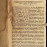 Offices Belonging to Horsemanship – Blundeville – 1597 | First Edition, Curing & Dieting Horses