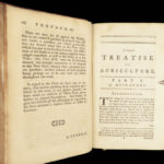 A General Treatise of Agriculture – Richard Bradley – 1757 | First Edition, Illustrated