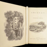 1876 BRONTE Novels Jane Eyre Wuthering Heights Shirley Feminism Villette 6v