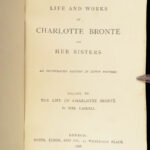 1876 BRONTE Novels Jane Eyre Wuthering Heights Shirley Feminism Villette 6v