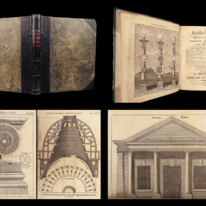 The Builder’s Jewel – Langley – 1808 | 100 Engraved Plates, Architecture & Construction