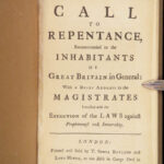 A Call to Repentance – William Penn – 1745 | Quaker Doctrine & Protestant Morals