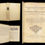 Osservazioni sopra il giuoco degli scacchi – Lolli – 1763 | First Edition | Chess Manual