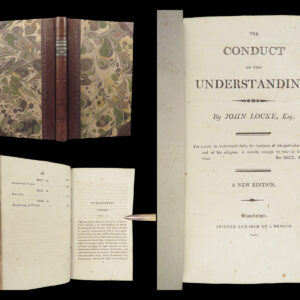 The Conduct of the Understanding – John Locke – 1801 | Beautiful Fine Binding