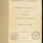 The Despatches and Correspondence – Richard Wellesley – 1838 | British India Wars