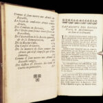 Les devoirs militaires – de La Fontaine – 1675 | First Edition, Illustrated