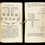 Les devoirs militaires – de La Fontaine – 1675 | First Edition, Illustrated