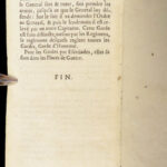 Les devoirs militaires – de La Fontaine – 1675 | First Edition, Illustrated