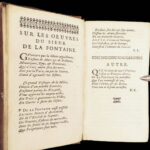 Les devoirs militaires – de La Fontaine – 1675 | First Edition, Illustrated