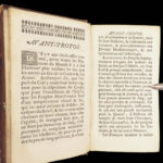 Les devoirs militaires – de La Fontaine – 1675 | First Edition, Illustrated
