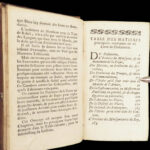 Les devoirs militaires – de La Fontaine – 1675 | First Edition, Illustrated
