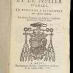 La Diane et le Iupiter d’Arles – François de Rebatu – 1656 | First Edition, Arles
