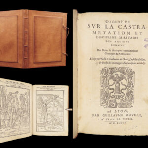 Discorso – Du Choul – 1581 | Roman Military & Baths, Turks | Illustrated