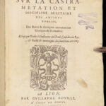 Discorso – Du Choul – 1581 | Roman Military & Baths, Turks | Illustrated