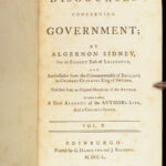 Discourses Concerning Government – Algernon Sidney – 1750 | English Political Thought