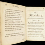 The Dispensary – Samuel Garth – 1699 | Satirical Poem on English Apothecaries & Medicine