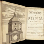 The Dispensary – Samuel Garth – 1699 | Satirical Poem on English Apothecaries & Medicine