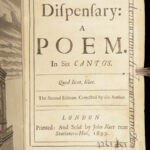 The Dispensary – Samuel Garth – 1699 | Satirical Poem on English Apothecaries & Medicine