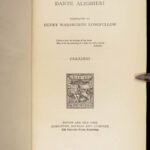 The Divine Comedy – Dante Alighieri – 1895 | Longfellow English in Stunning Binding