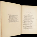 The Divine Comedy – Dante Alighieri – 1895 | Longfellow English in Stunning Binding