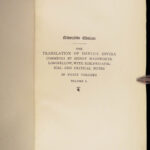 The Divine Comedy – Dante Alighieri – 1895 | Longfellow English in Stunning Binding