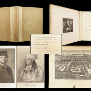 Cart | 9 Eighteenth century vignettes – austin dobson – 1892 | signed, limited first edition