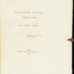 Eighteenth Century Vignettes – Austin Dobson – 1892 | Signed, Limited First Edition